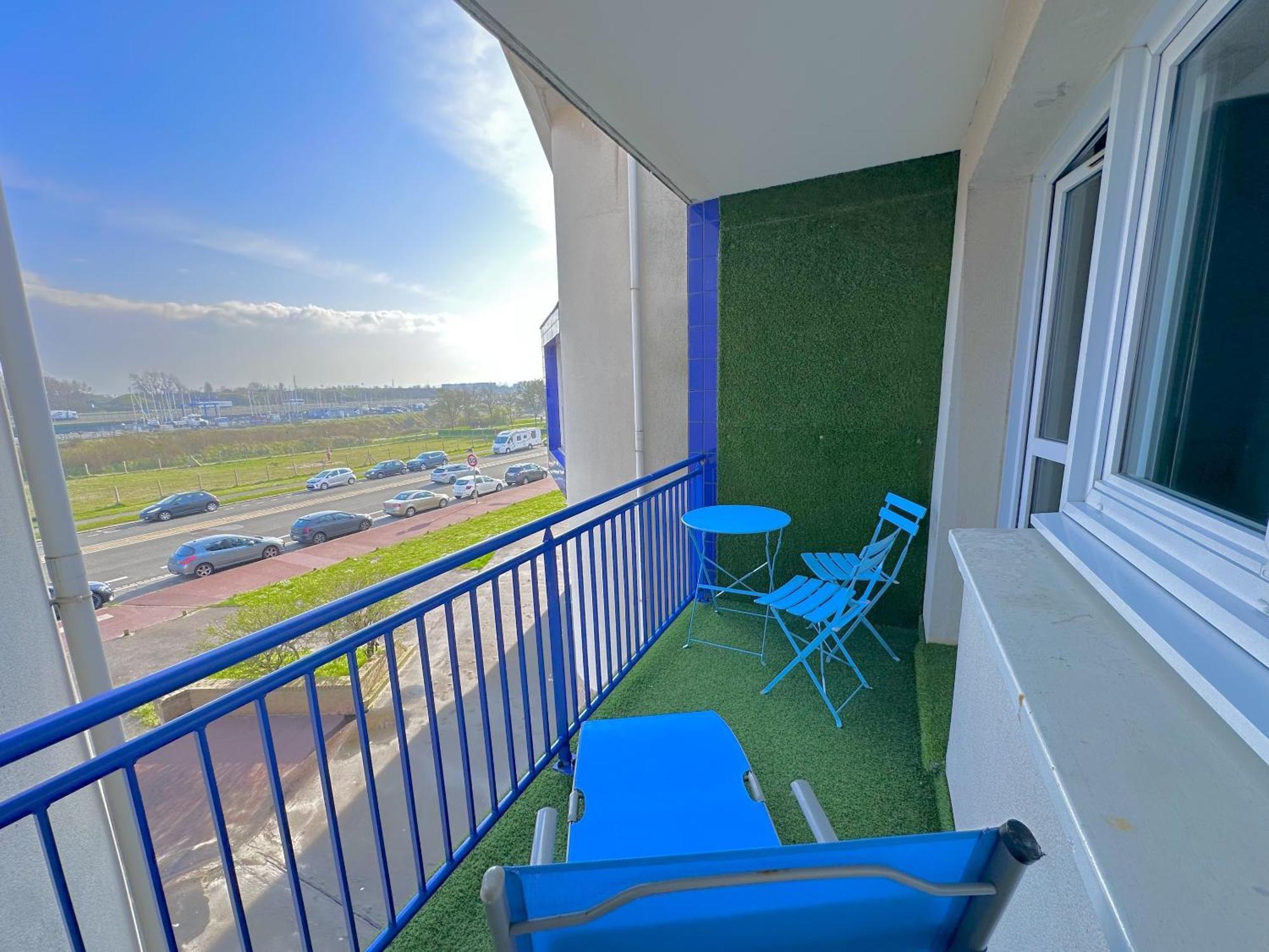 Appartement Luxe Vue Sur Mer Calais Plage ภายนอก รูปภาพ