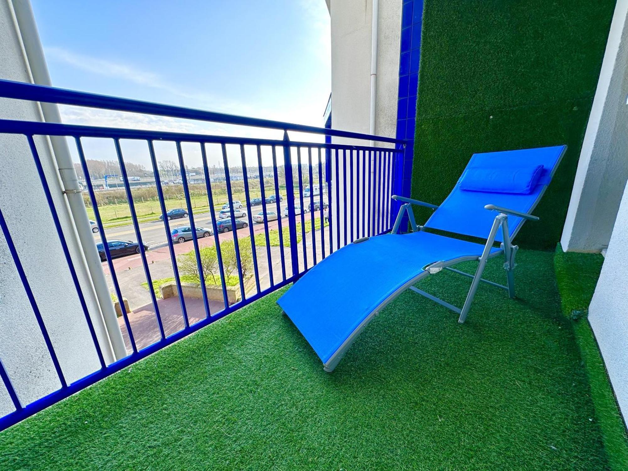 Appartement Luxe Vue Sur Mer Calais Plage ภายนอก รูปภาพ